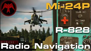 DCS Mi-24P Hind R-828 ADF Navigation Tutorial