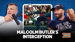 Gronk and Edelman Highlight Malcolm Butler's Interception in The Super Bowl