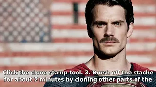 The internet reacts to superman's mustache cgi