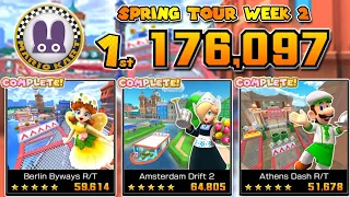 ALL ABOUT MII | Spring Tour Week 2 Ranked Cup (176K) | Tier 99 | Lv 343 | #MarioKartTour