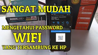 Tutorial Cara Mengetahui Password Wifi Yang Telah Terhubung Dengan HP