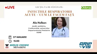 Infecțiile respiratorii acute – cum le facem față