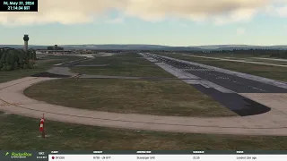 Manchester Airport - EGCC - A Virtually Live Experience - ADSB Injected Traffic Into MSFS2020