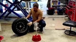 Harbor Freight Bubble Balancer.  A Great Cheap Way To Balance your own Tires.