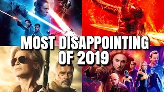 Top 10 Most Disappointing Movies 2019