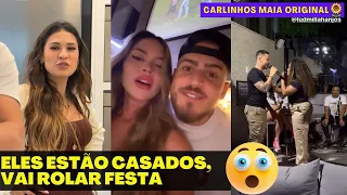 CHEGOU SIMONE MENDES | CHURRASCO NA CASA DE JON VLOGS, ELES CANTAM MUITO 😲😲 | CARLINHOS MAIA 🌻