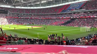 Liverpool fans sing Bob Marley - Three Little Birds at Wembley 🔴