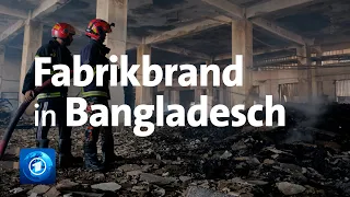 Bangladesch: Mehr als 50 Tote bei Brand in Fabrik