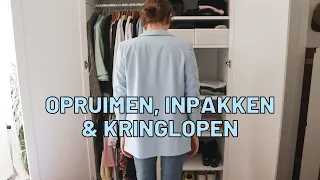 Kasten opruimen, inpakken en naar de kringloop! | Verhuisvlogs deel 1