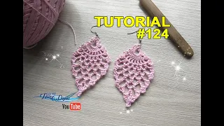 Aretes en crochet # 124 voto #5! Hermosos!!