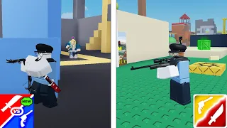 I Played EVERY Murderers VS Sheriffs Roblox Game..