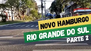 Caminhando em Novo Hamburgo Parte 2 - Walking Rio Grande do Sul, Brasil 🇧🇷