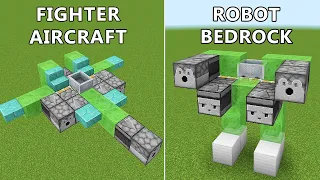 3+ Redstone War Weapon Build (Fighter Aircraft) in Minecraft