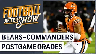 Bears grades after Week 6 loss to Commanders | Football Aftershow | NBC Sports Chicago