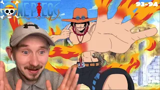 Ace is Luffy's Brother! | One Piece Reaction Episodes 93-94