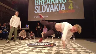 Breaking Slovakia Tour 2024 Košice - 1 vs 1 - Top 8 | Bboy Majko