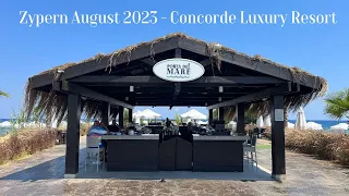 Concorde Luxury Resort - Zypern August 2023