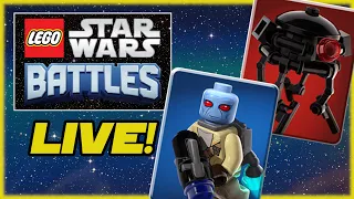 Ragefest 2022!  Mando is ridiculous!  LEGO Star Wars Battles LIVE!