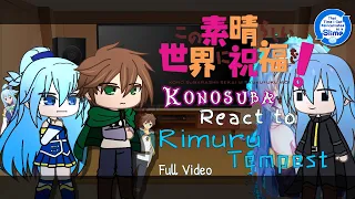 Konosuba React to Rimuru Tempest「Full Video」