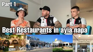 Ayia Napa restaurants review part 1