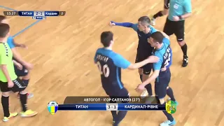 HIGHLIGHTS | "Титан" - "Кардинал-Рівне" - 3:2 (09.02.2019 | 14 тур)