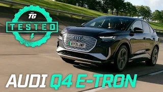 Audi Q4 e-tron Review: 0-60mph, ride, handling, tech, range & more | Top Gear Tested