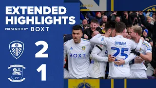 Extended highlights | Leeds United 2-1 PNE | EFL Championship