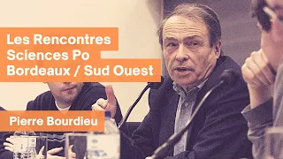 Hommage à Pierre Bourdieu à l'Institut d'Etudes Politiques de Bordeaux, 2001