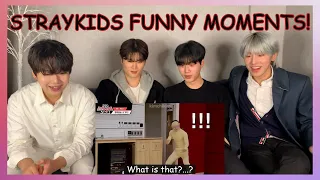 스트레이키즈의 웃긴 순간에 대한 한국인들의 반응