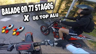 Balade en 77 stage6 accompagner d'un 86 TOP ALU !