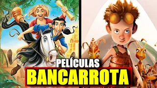 5 PELÍCULAS ANIMADAS que ARRUINARON a sus ESTUDIOS ANIMADOS