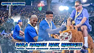 PAWAI KEMENANGAN PERSIB BANDUNG!!! PARA PEMAIN DI ARAK DI HADAPAN SUPORTER!! Live GEDUNG SATE