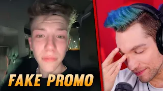 Dieser TikToker verarscht Fans für Promo