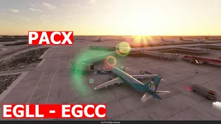 Microsoft Flight Simulator 2020 | Having a look at PACX | EGLL to EGCC A320