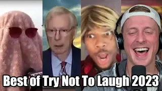 BEST OF TRY NOT TO LAUGH 2023