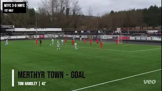 Match Highlights: Merthyr Town 4-1 Hartley Wintney