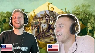 AMERICANOS REAGINDO A FATOS HISTÓRICOS DO BRASIL | feat. CHRIS GRINGO