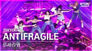 [항공캠4K] 르세라핌 'ANTIFRAGILE' (LE SSERAFIM Sky Cam) @SBS Inkigayo 221023