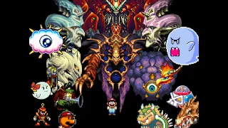 Every Single Boss In Brutal Mario (All Bosses 20K Sub Special)