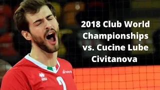 Aaron Russell | Men's Club World Championships | Highlights vs. Cucine Lube Civitanova