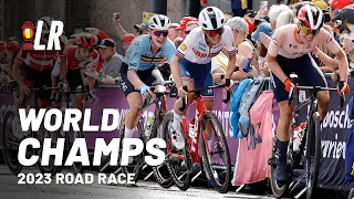The Ultimate SD Worx Battle | World Championships Women's Road Race 2023 | Lanterne Rouge Podcast