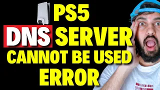 How to Fix PS5 DNS Server Cannot be Used Error