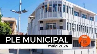 Ple municipal Picassent (maig 2024)