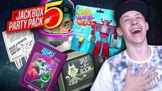 ИГРАЮ СО ЗРИТЕЛЯМИ В JACKBOX PARTY PACK 4 И 5. ВЕСЕЛИМСЯ, ШУТИМ И ОБЩАЕМСЯ