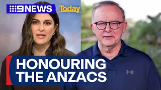 Anthony Albanese preparing to hike the Kokoda Trail for Anzac day | 9 News Australia