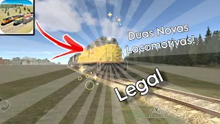 train and rail yard simulator - dois novos trens!