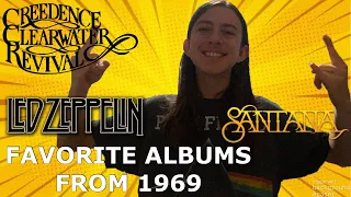 Top Five Favorite Albums Of 1969 (Led Zeppelin, Santana)