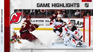 Devils @ Coyotes 3/5 | NHL Highlights 2023