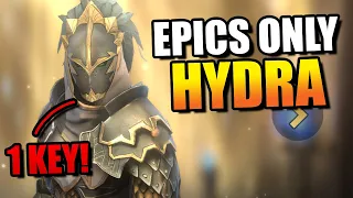 Hydra EPICS ONLY 1 KEY normal (NO Shamael!) | Raid Shadow Legends