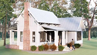 700sqft 🏡 Falling In Love With This Gorgeous Farm House | House Design Idea